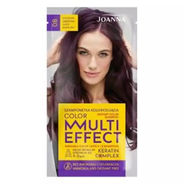 Poza produs Sampon nuantator cu keratina Multi Effect Color 08 Violet, Joanna | 35 g