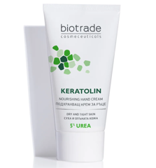 Crema pentru maini cu 5% uree Keratolin, Biotrade | 50 ml