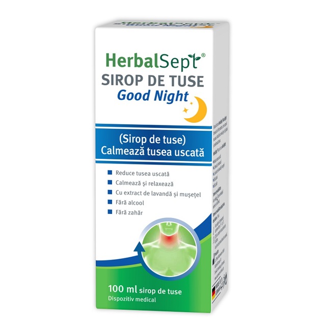 Poza produs HerbalSept GOOD NIGHT sirop, Theiss Naturwaren | 100 ml