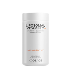 GNC CODEAGE LIPOSOMAL VITAMIN C+ 1500MG 180CPR 585023