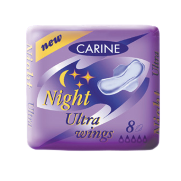 Poza produs ABSORBANTE CARINE ULTRA NIGHT X 8BUC