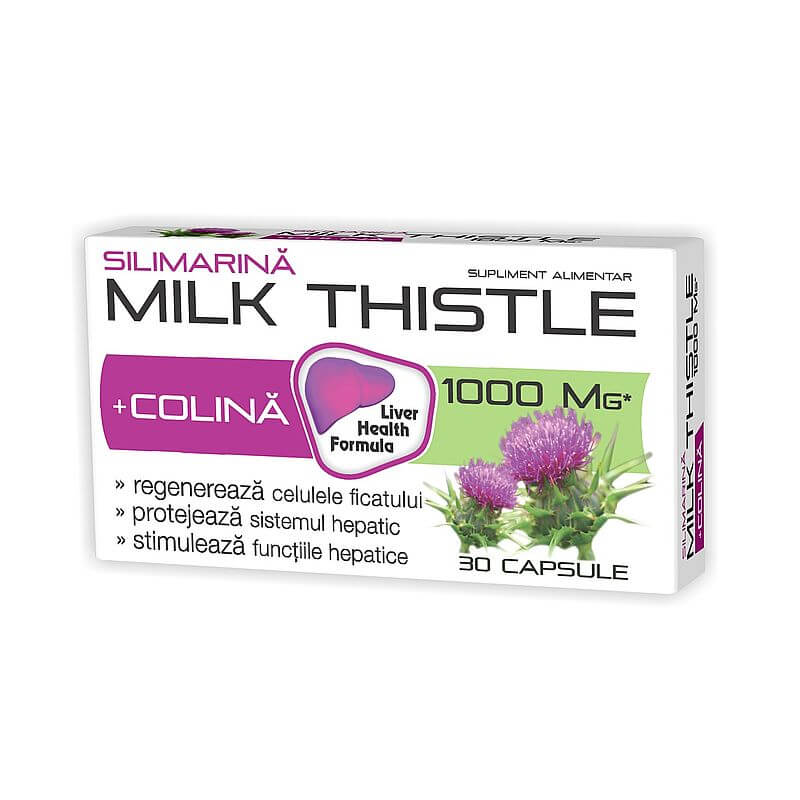 Poza produs Milk Thistle Silimarina si colina