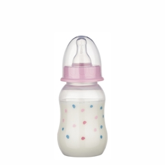 Biberon PP fara BPA, decor buline, tetina S, 45010, Baby Nova | 130 ml