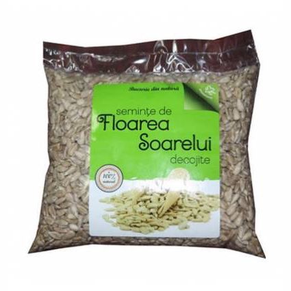 Poza produs SEMINTE DECOJITE DE FLOAREA SOARELUI 150G