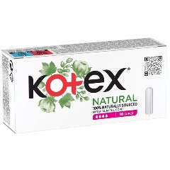 Tampoane interne Natural Super, Kotex | 16 buc
