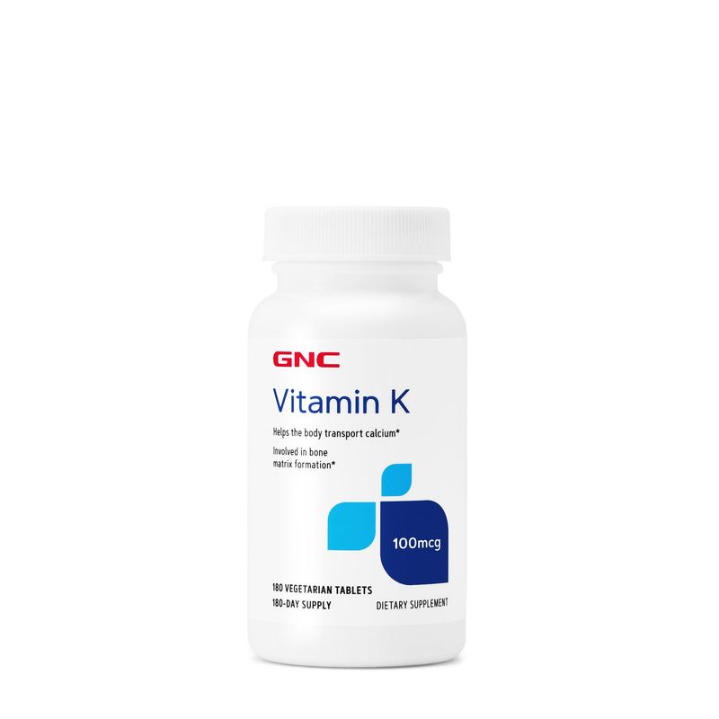 Poza produs GNC Vitamina K 100 mcg | 180 tablete