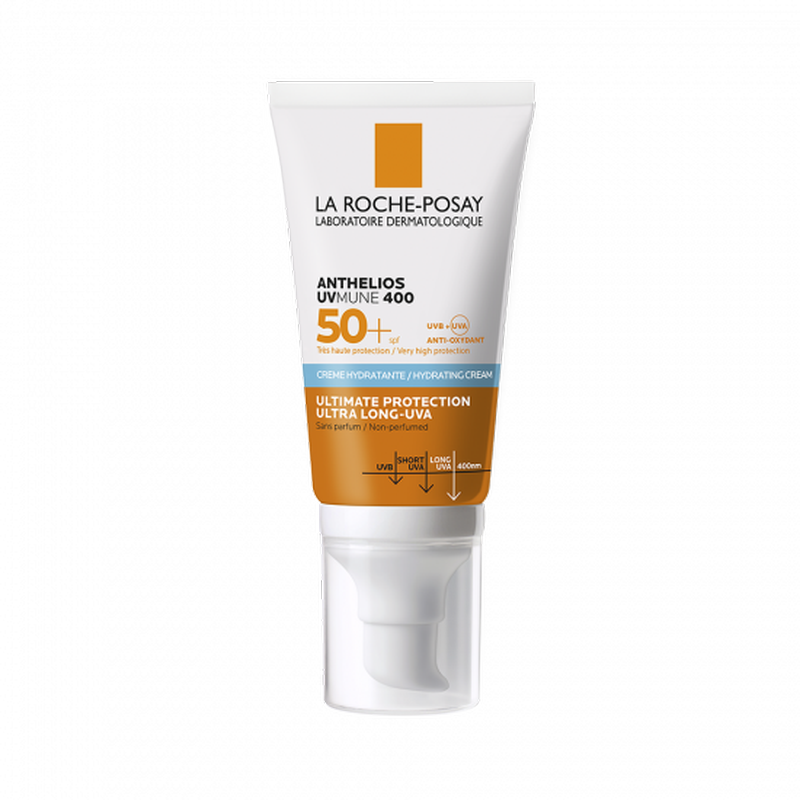 Poza produs Crema hidratanta fara parfum pentru protectie solara SPF 50+ Anthelios UVmune | 50 ml