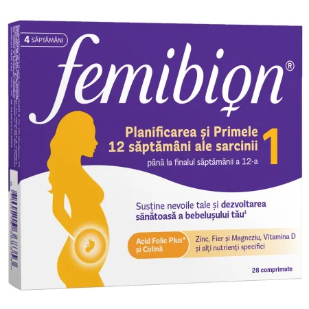 Poza produs Femibion 1, Dr.Reddys | 28 comprimate