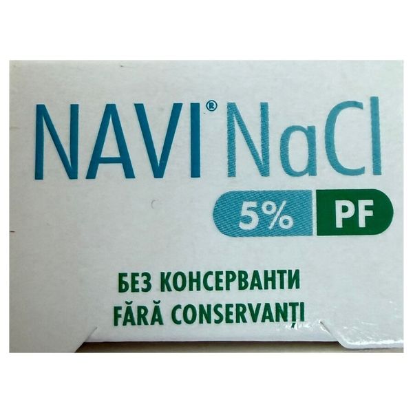 Picaturi oftalmice hipertonice Navi NaCl 5% PF, Novax Pharma | 10 ml — poza produs 4/5