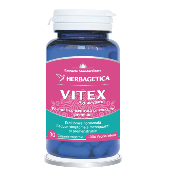 Poza produs Vitex, Herbagetica | 30 capsule