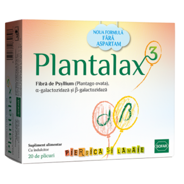 Poza produs Plantalax 3, Sofar | 20 plicuri