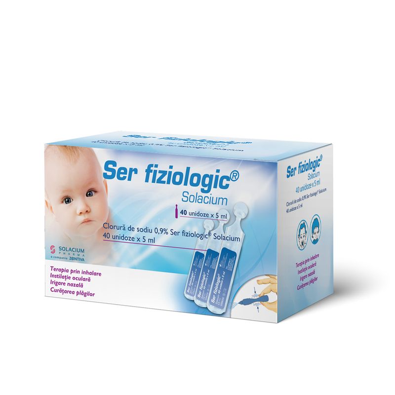 Poza produs Ser fiziologic, 5 ml, Labormed | 40 monodoze