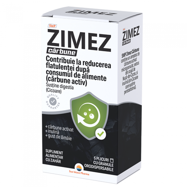 Poza produs Zimez Carbune, Sun Wave Pharma | 5 plicuri