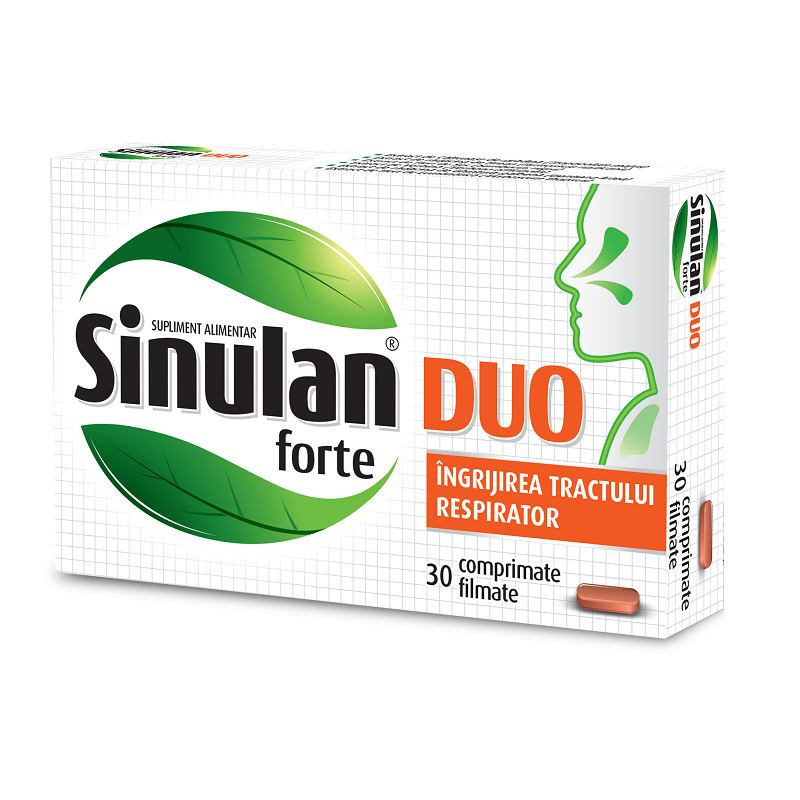 Poza produs Sinulan Forte Duo, Walmark | 30 tablete