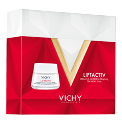 Xmas Pachet crema de zi antirid si fermitate pentru ten uscat Liftactiv HA, 50 ml, Vichy