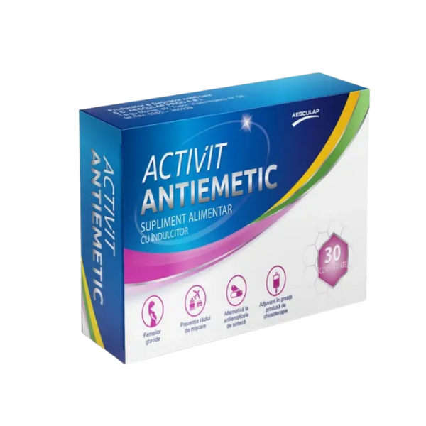Poza produs Activit Antiemetic, Aesculap | 30 comprimate