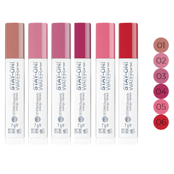 Poza produs Tint hipoalergenic pentru buze Stay-On Water 06 Lady in Red, Bell | 7 g