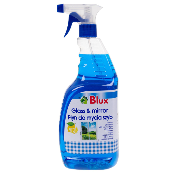 Poza produs Detergent geamuri cu Alcool, Blux | 1200 ml