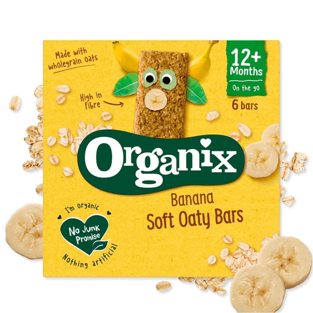Poza produs BATOANE ECOLOGICE BIO DIN OVAZ INTEGRAL CU BANANE 12+ LUNI 23G 100574