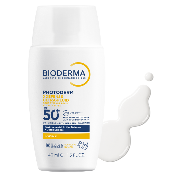 Poza produs Ultra-Fluid invizibil SPF 50+ Photoderm XDefense, Bioderma | 40 ml