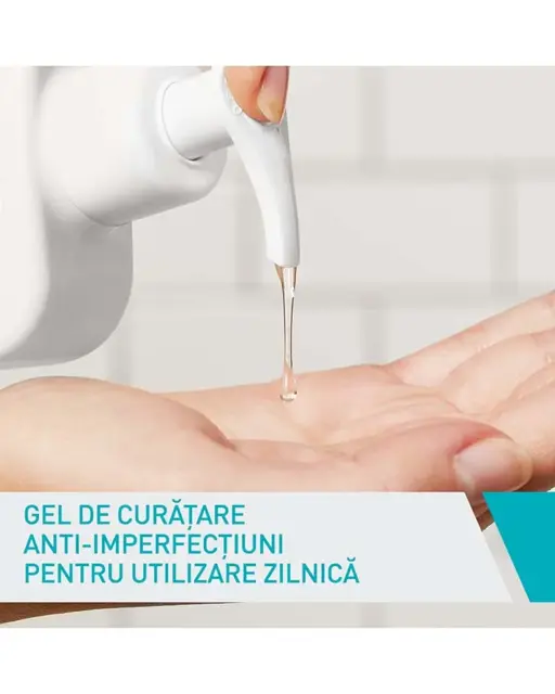 Poza produs Cerave gel de curatare spumant anti-imperfectiuni | 236 ml