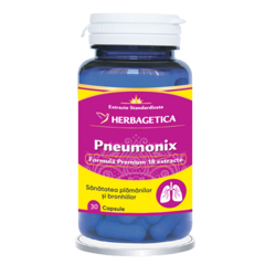 Pneumonix, Herbagetica | 30 capsule