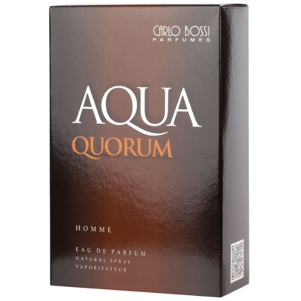 Poza produs Apa de parfum pentru barbati Aqua Quorum, Carlo Bossi | 100 ml