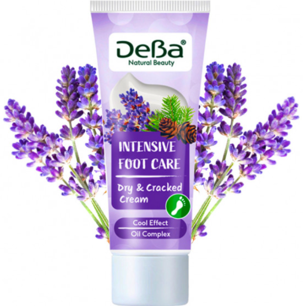 Poza produs Crema pentru picioare cu efect de racorire DEBA Natural Beauty, Rubella | 75 ml
