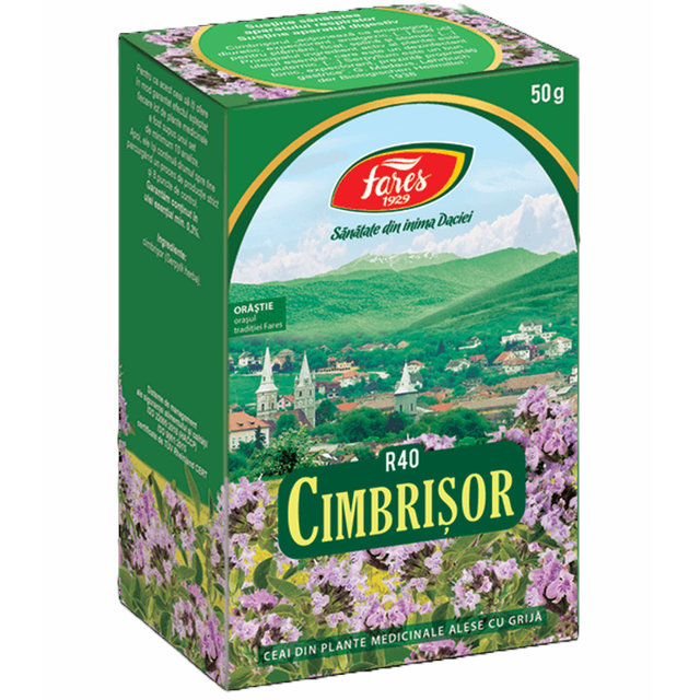 Poza produs Cimbrisor, iarba, R40, ceai la punga, Fares | 50g