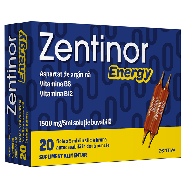 Zentinor Energy, Zentiva | 20 fiole — poza produs 2/6