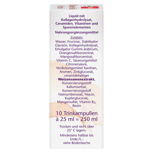 Kollagen + Biotina + Ceramide, Doppelherz Aktiv | 10 flacoane — poza produs 4/4