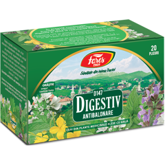 Digestiv Antibalonare, D147, ceai la plic, Fares | 20 plicuri