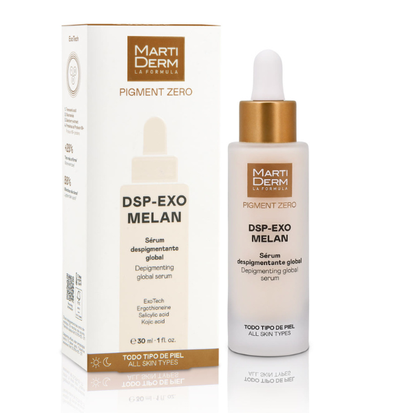 Poza produs Ser depigmentant Exo Melan, Pigment Zero DSP, Martiderm | 30 ml