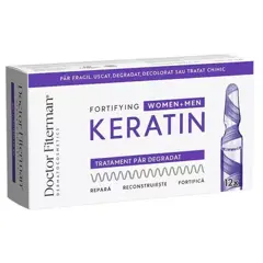 Fortifying Keratin tratament pentru par fragil, Fiterman Pharma | 12 fiole
