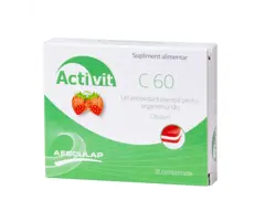 Activit C 60 capsuni, Aesculap | 18 comprimate