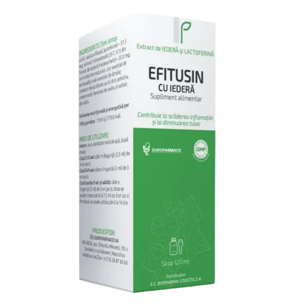 Poza produs Efitusin sirop cu Iedera, Eurofarmaco | 120 ml