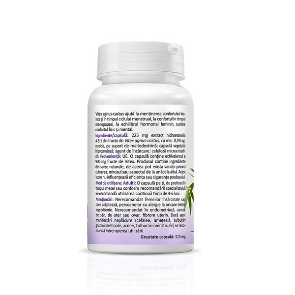 Poza produs Vitex Agnus-Castus, Zenyth | 30 capsule vegetale