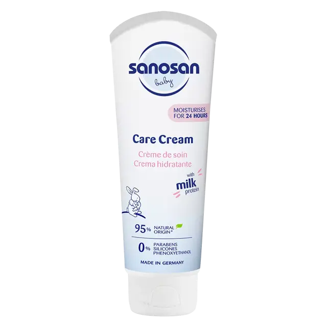 Poza produs Crema hidratanta pentru bebelusi, Sanosan Baby | 100 ml