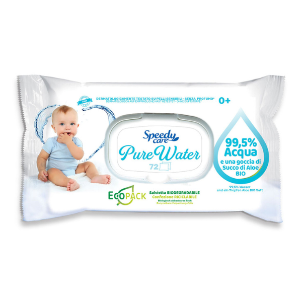 Poza produs Servetele ecologice pentru copii Speedy Care, O-PAC | 72 buc