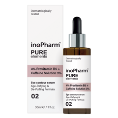 Ser de ochi INOPHARM cu 4% Provitamina B5 + 3% Cafeina, Rubella | 30 ml