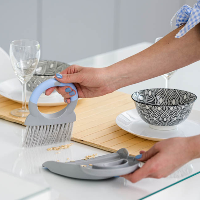 Poza produs Set perie + faras pentru masa BACTERIA STOP, York | 1 set