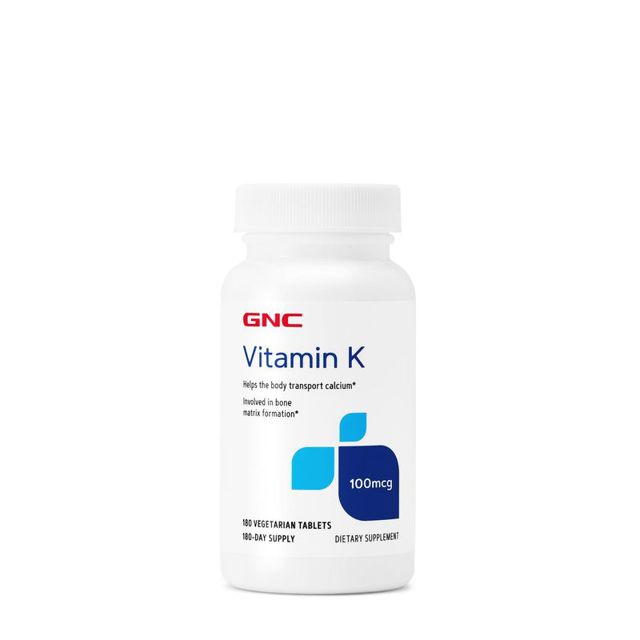 Poza produs GNC Vitamina K 100 mcg | 180 tablete