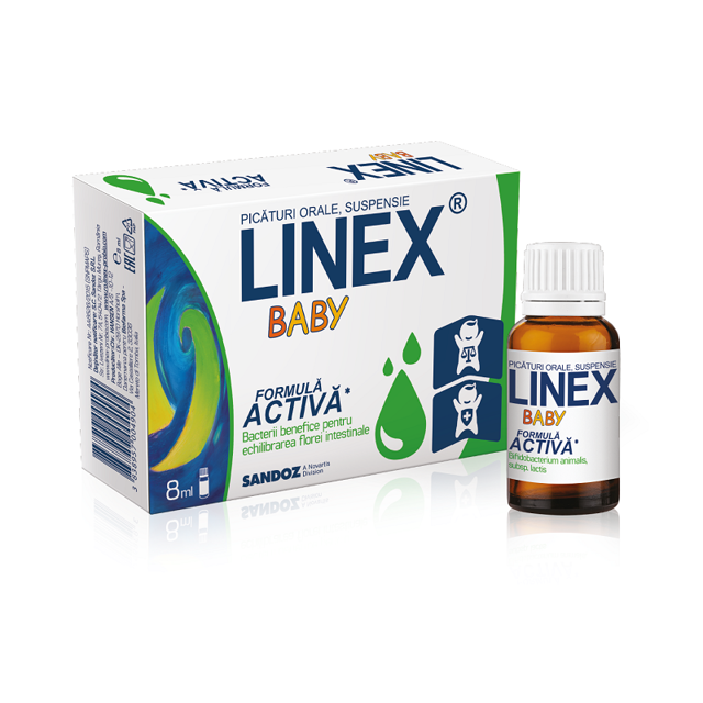 Poza produs Linex Baby picaturi orale | 8 ml