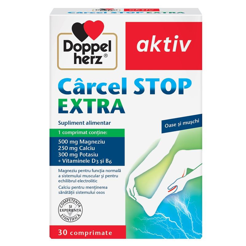 Poza produs Doppelherz Aktiv Carcel STOP EXtra, Queisser Pharma | 30 compr.