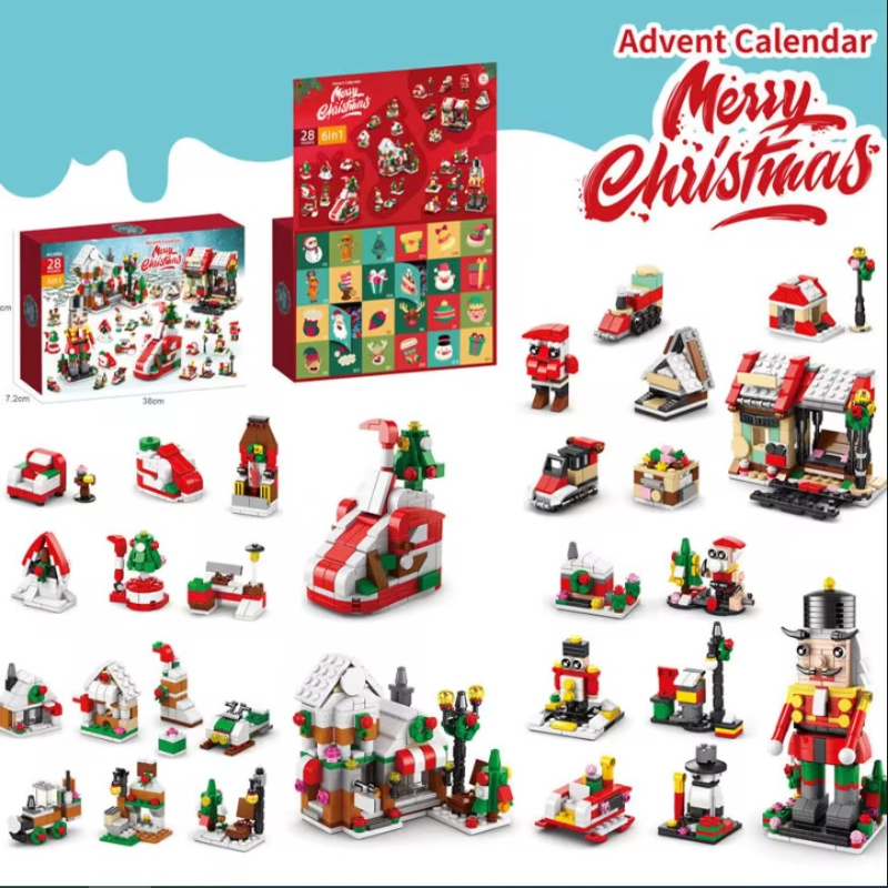 Poza produs Calendar Advent CHRISTMAS 6+ Spargatorul de nuci, Fun Toys | 1076 piese