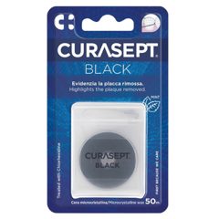 Ata dentara neagra cerata cu clorhexidina, Curasept | 20g