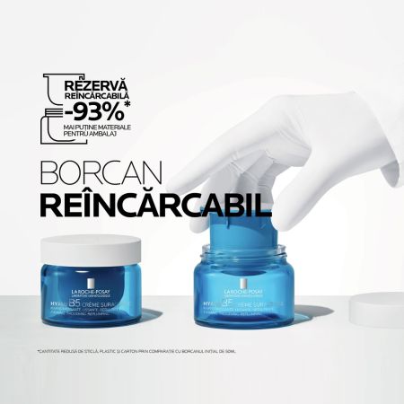 Poza produs Rezerva Crema Supra-Activa cu Acid Hialuronic si Efect Antirid HYALU B5, La Roche-Posay | 50 ml