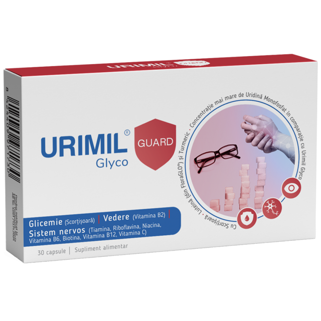 Poza produs Urimil Glyco Guard, Naturpharma | 30 capsule