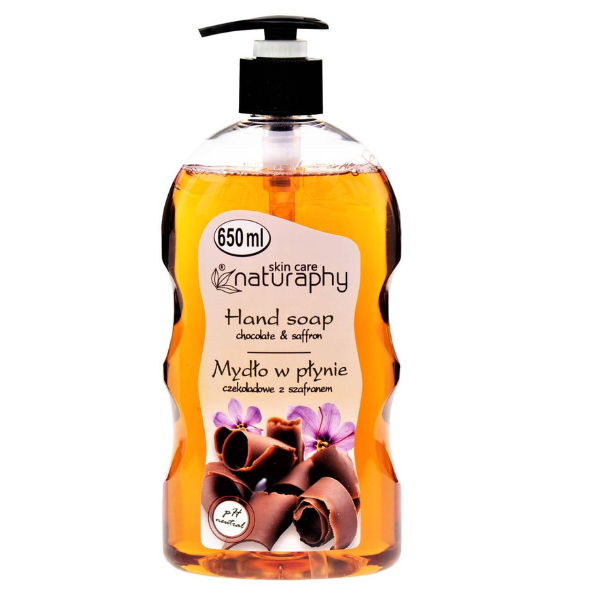 Poza produs Sapun lichid Ciocolata si Sofran Naturaphy, Blux | 650 ml