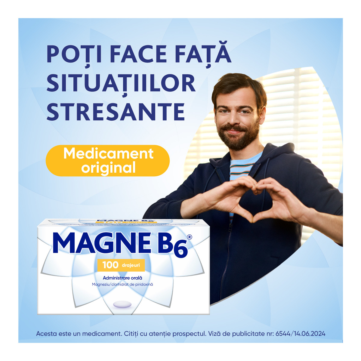 Poza produs Magne B6, Sanofi | 100 drajeuri